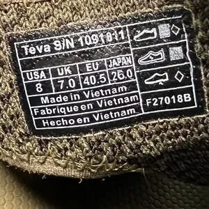 Teva | Shoes | Mens Teva Terry Float Water Mesh Sneaker Size  display picture 1
